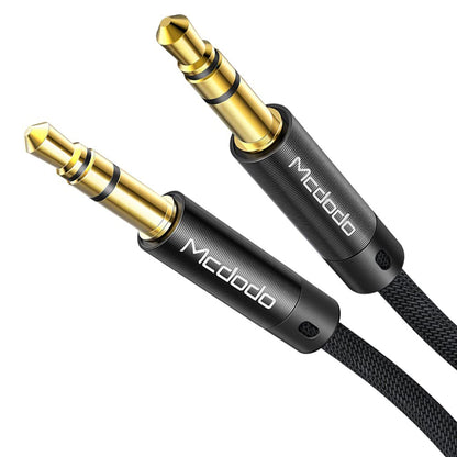 Câble Audio 3.5mm - 3.5mm McDodo CA-6640, 1.2m, Noir