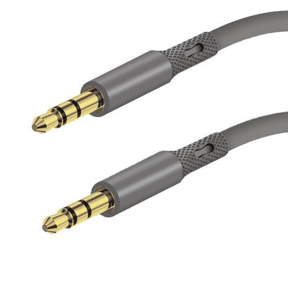 Audio Kabel 3.5mm - 3.5mm Techsuit AC3 SoundFlex, 1m, Grau
