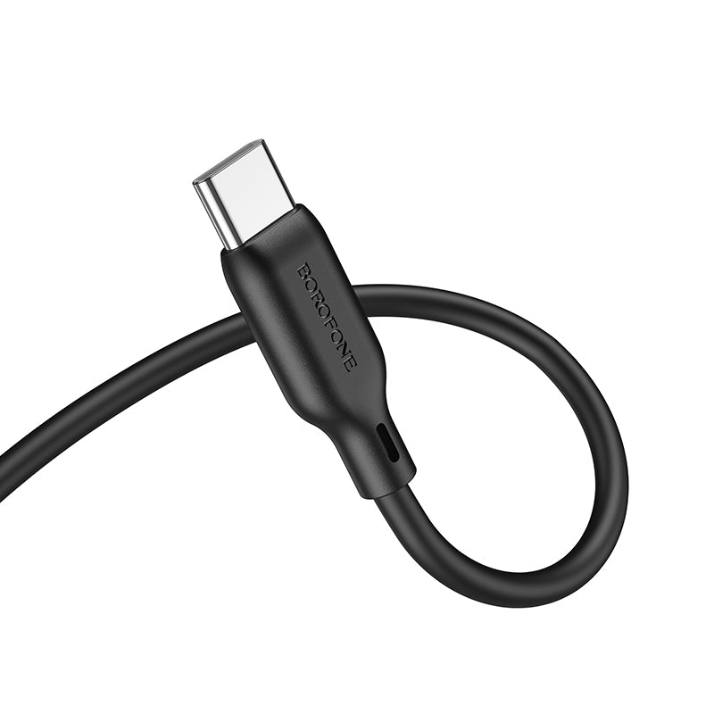 Câble audio 3,5 mm - USB-C Borofone BL18, 1 m, noir 