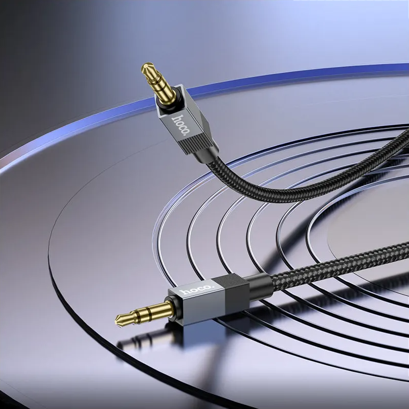 Audio Kabel 3.5mm - 3.5mm HOCO UPA32, 1m, Zwart