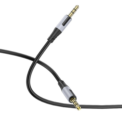 Audiokabel 3,5mm - 3,5mm luidspreker BL19 Creator, 1m, Zwart 