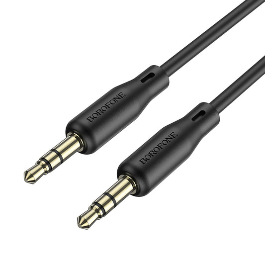 Audiokabel 3,5mm - 3,5mm Audiokabel BL18, 1m, Zwart 