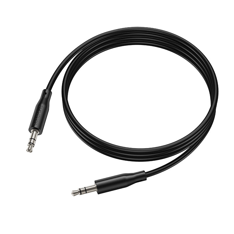 Câble Audio 3,5 mm - 3,5 mm Borofone BL26 Standard, 1 m, Noir