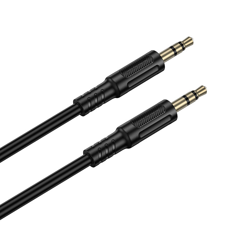 Audio Kabel 3.5mm - 3.5mm Borofone BL25 Nice, 1m, Zwart