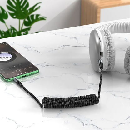 Câble Audio 3.5mm - 3.5mm HOCO UPA33, 1.5m, Noir