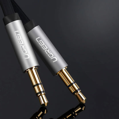 Audio Kabel 3.5mm - 3.5mm UGREEN AV119 Angled, 2m, Zwart