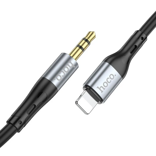 Audio Lightning-kabel - 3.5mm HOCO UPA22, 1m, Zwart