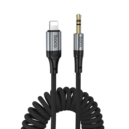 Câble Audio Lightning - 3.5mm HOCO UPA33A, 1.5m, Noir
