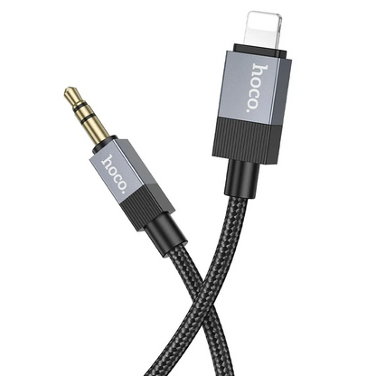 Audio-Kabel Lightning - 3,5mm HOCO UPA32A, 1m, Schwarz