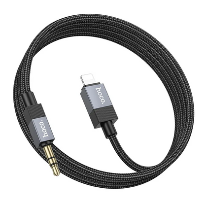 Audio-Kabel Lightning - 3,5mm HOCO UPA32A, 1m, Schwarz