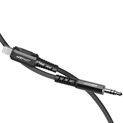 Câble Audio Lightning - 3.5mm Acefast C1-06, 1.2m, Noir