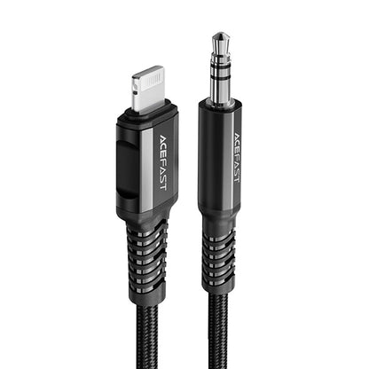 Câble Audio Lightning - 3.5mm Acefast C1-06, 1.2m, Noir