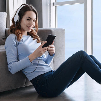 Audio-Kabel Lightning - 3.5mm Techsuit AC10 SoundShell, 1.5m, Grau