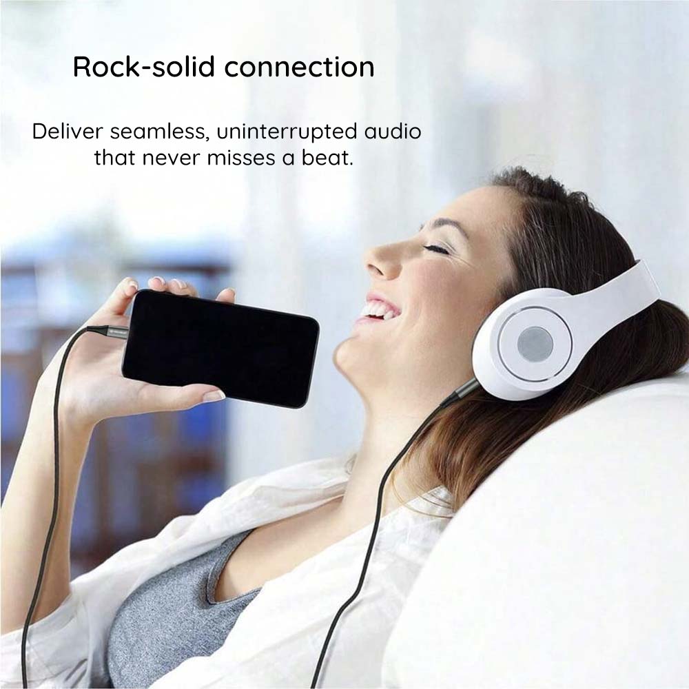 Audio-Kabel Lightning - 3.5mm Techsuit AC17 NexaSound, 1m, Grau