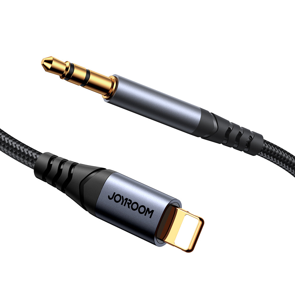 Câble Audio Lightning - 3.5mm Joyroom SY-A06, 1.2m, Noir
