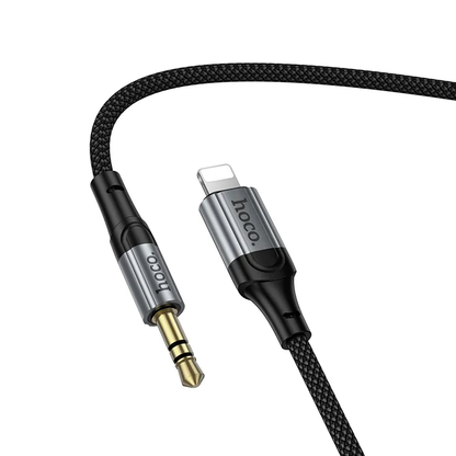 Audio-Kabel Lightning - 3,5mm HOCO UPA33A, 1,5m, Schwarz