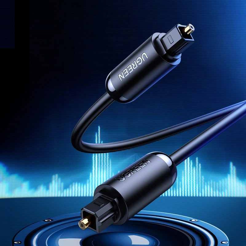 Optische Audiokabel UGREEN AV122, Toslink / SPDIF, 1.5m, Zwart