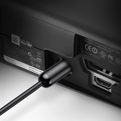Optische Audiokabel UGREEN AV122, Toslink / SPDIF, 1.5m, Zwart