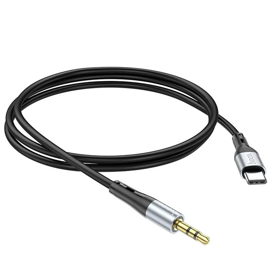 Audio Kabel USB-C - 3.5mm HOCO UPA22, 1m, Zwart