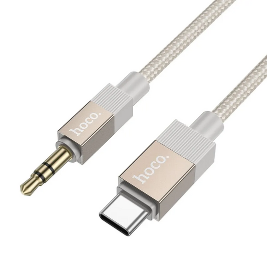 Audio Kabel USB-C - 3.5mm HOCO UPA32B, 1m, Goud