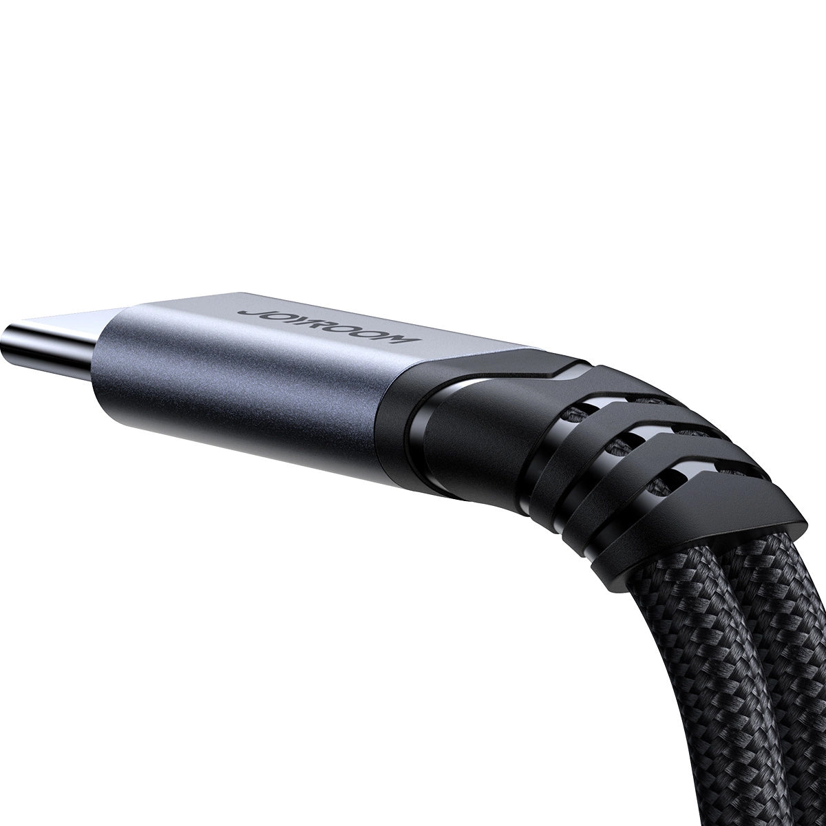 Câble Audio USB-C - 3.5mm / USB-C Joyroom SY-C02, 0.14m, Noir