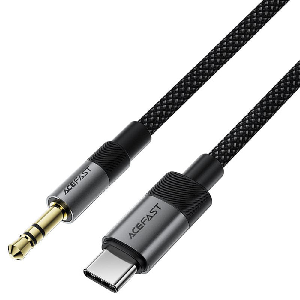Câble Audio USB-C - 3.5mm Acefast J11, 1m, Noir