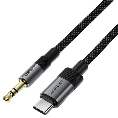 Câble Audio USB-C - 3.5mm Acefast J11, 1m, Noir