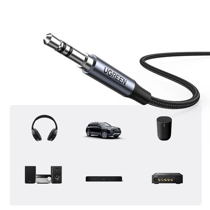USB-C Audio Kabel - 3.5mm UGREEN CM450 (20192), 1m, Grijs