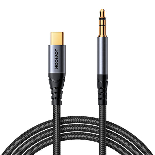 Câble Audio USB-C - 3.5mm Joyroom SY-A07, 1.2m, Noir