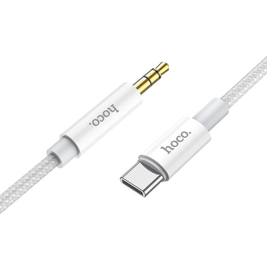 Audio Kabel USB-C - 3.5mm HOCO UPA19, 1m, Zilver