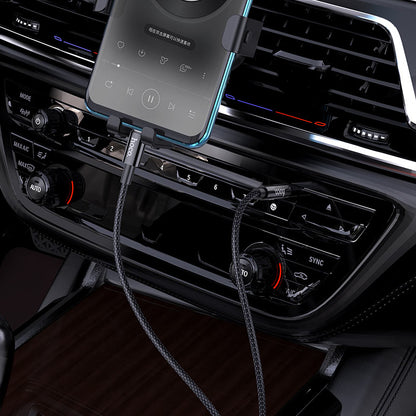 Câble Audio USB-C - 3.5mm HOCO UPA19, 1m, Noir