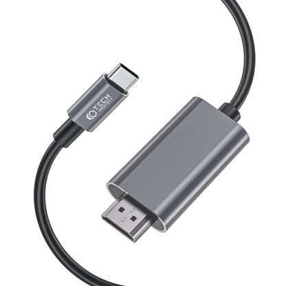 Audio- en videokabel USB-C - HDMI Tech-Protect Ultraboost, 2 m, zwart 