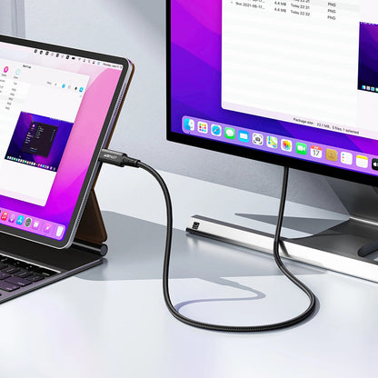 Câble Audio et Vidéo USB-C - HDMI Acefast C1-10, 1.8m, Noir