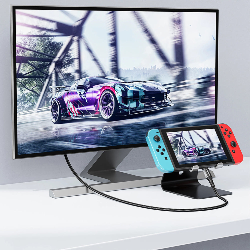 Câble Audio et Vidéo USB-C - HDMI Acefast C1-10, 1.8m, Noir