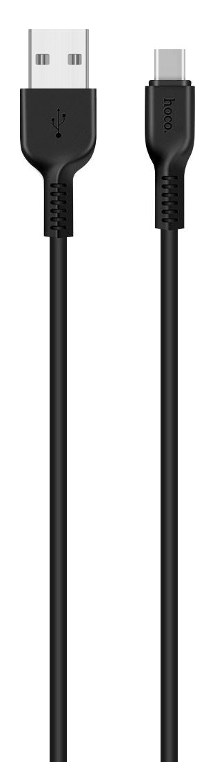 Câble de données et de charge USB-A - USB-C HOCO Flash X20, 18W, 1m, Noir