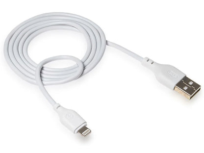 Data- en Oplaadkabel USB-A - Lightning XO Design NB103, 18W, 2m, Wit