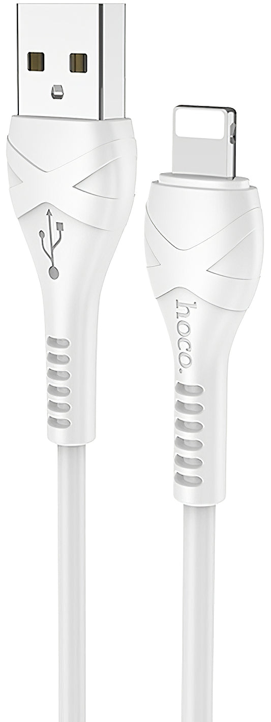 Daten- und Ladekabel USB-A - Lightning HOCO X37, 18W, 1m, Weiß