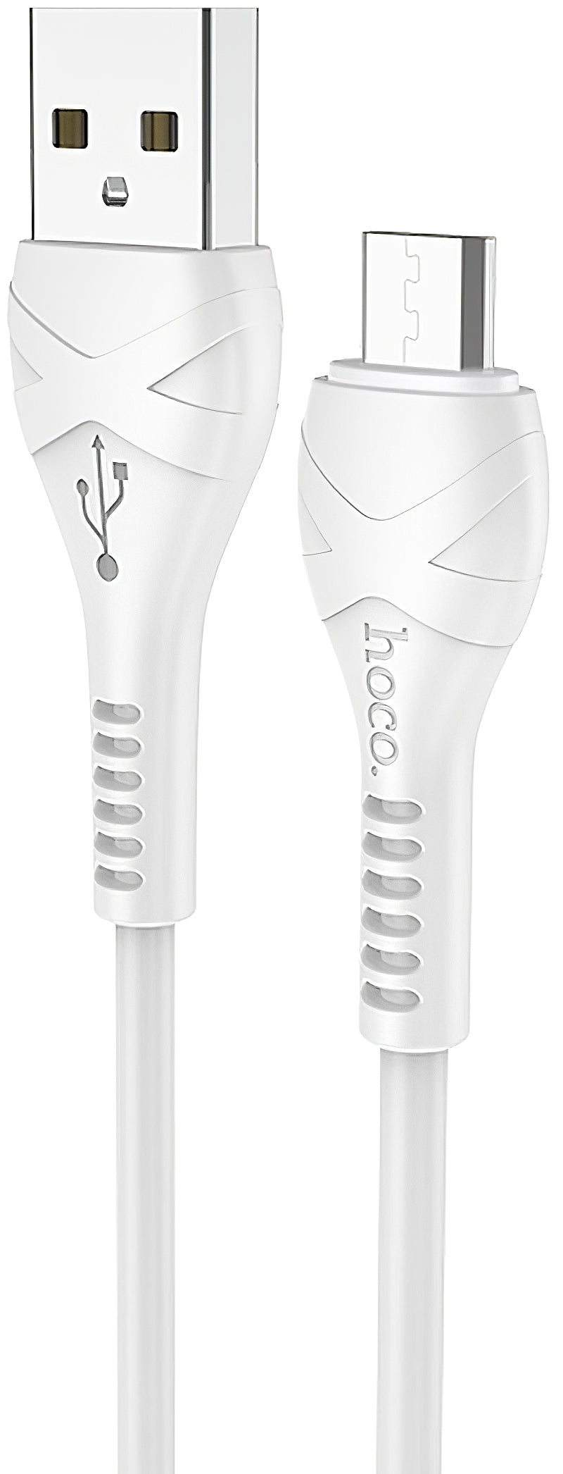 Câble de Données et de Charge USB-A - microUSB HOCO X37, 18W, 1m, Blanc