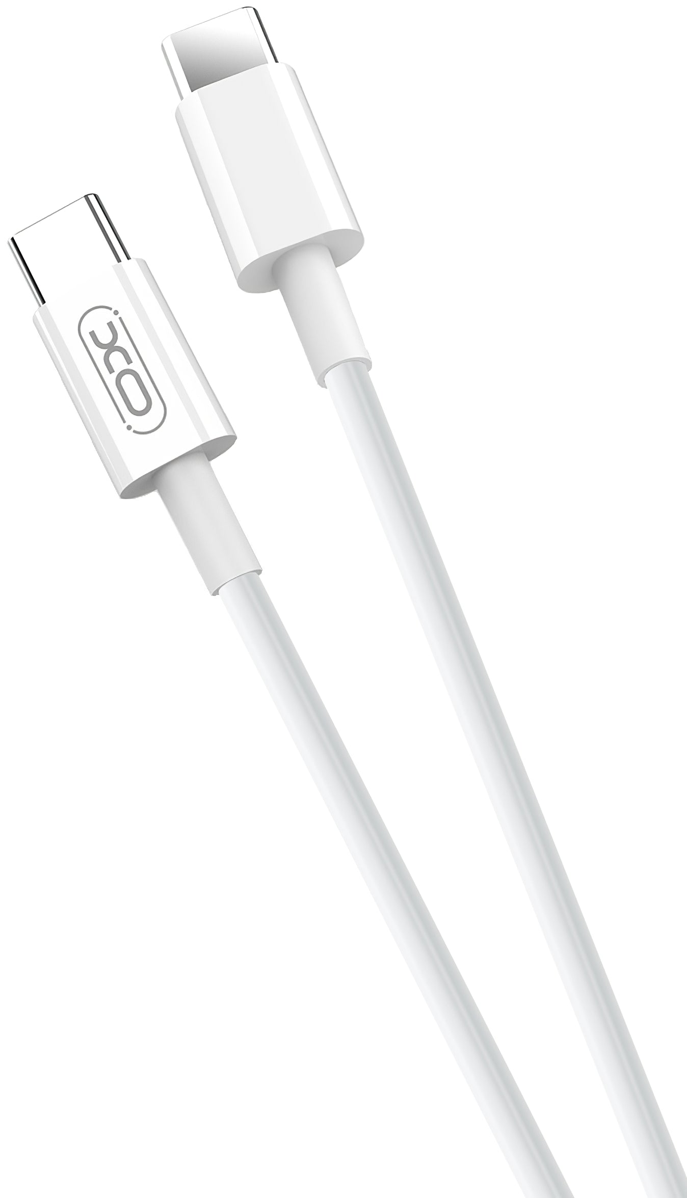 Câble de Données et de Charge USB-C - USB-C XO Design NB124, 40W, 1m, Blanc