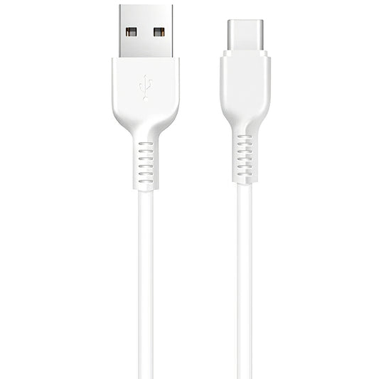 Data- en Oplaadkabel USB-A - USB-C HOCO Flash X20, 18W, 1m, Wit