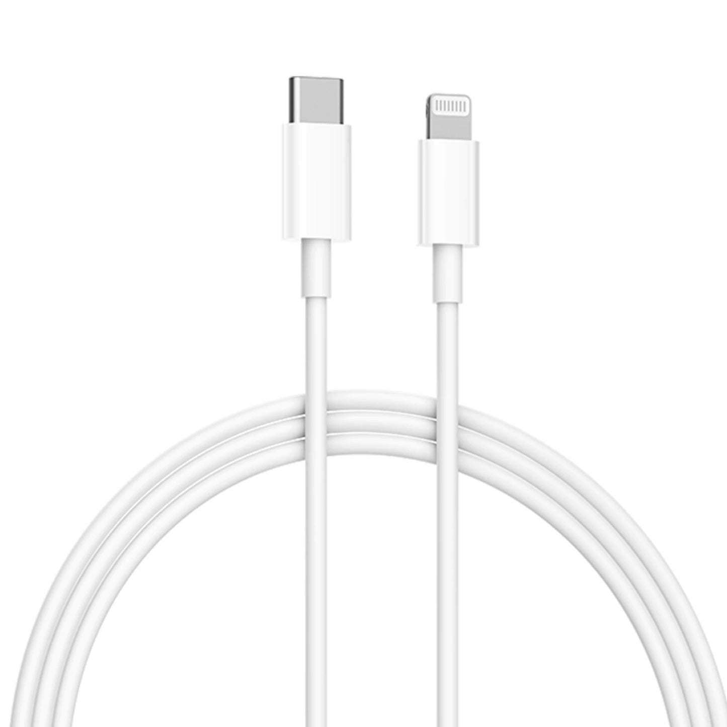 Xiaomi USB-C naar Lightning data- en oplaadkabel USB-C - Lightning Xiaomi, 18W, 1m, Wit BHR4421GL