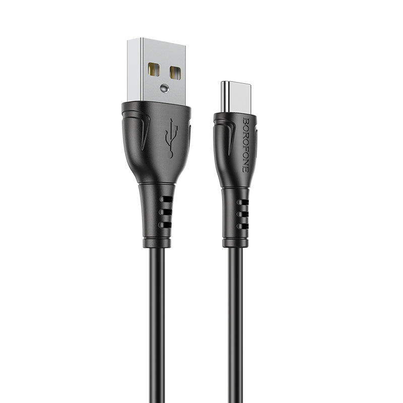 Data- en oplaadkabel USB-A - USB-C Borofone BX51 Triumph MP BX51, 18W, 1m, Zwart