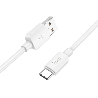Câble de données et de charge USB-A - USB-C HOCO X96, 27W, 1m, Blanc