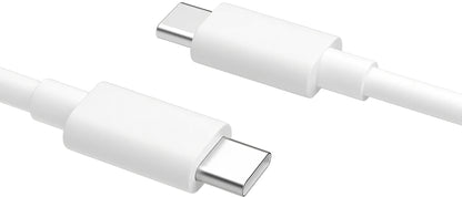 USB-C gegevens- en oplaadkabel - USB-C Oppo DL149, 65W, 1m, Wit