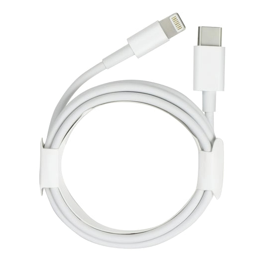 USB-C - Lightning OEM Data- en Oplaadkabel, 12W, 1m, Wit