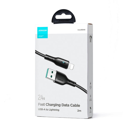Câble de Données et de Charge USB-A - Lightning Joyroom A13, 18W, 2m, Noir