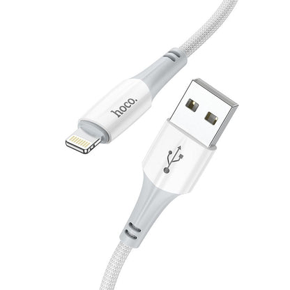 Câble de Données et de Charge USB-A - Lightning HOCO X70, 18W, 1m, Blanc