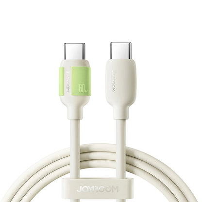USB-C Daten- und Ladekabel - USB-C Joyroom S-A53, 60W, 1,2m, Beige