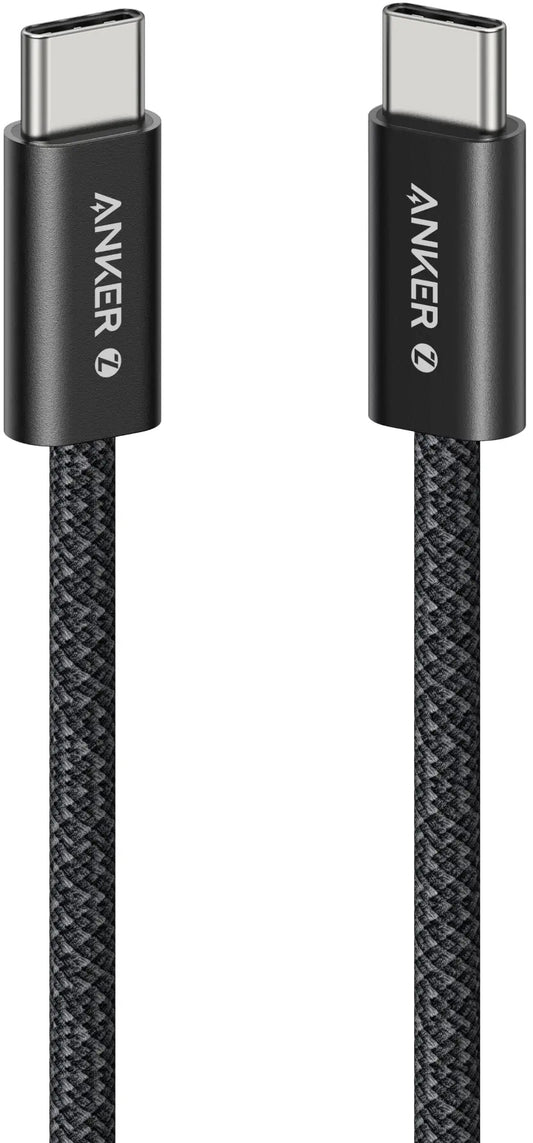 USB-C Data- en Oplaadkabel - USB-C Anker Zolo, 240W, 1m, Zwart A8060H11