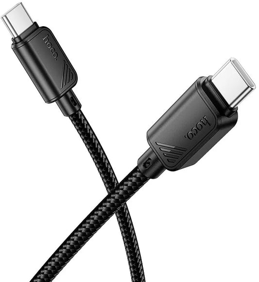 USB-C Daten- und Ladekabel - USB-C HOCO X113, 60W, 1m, Schwarz